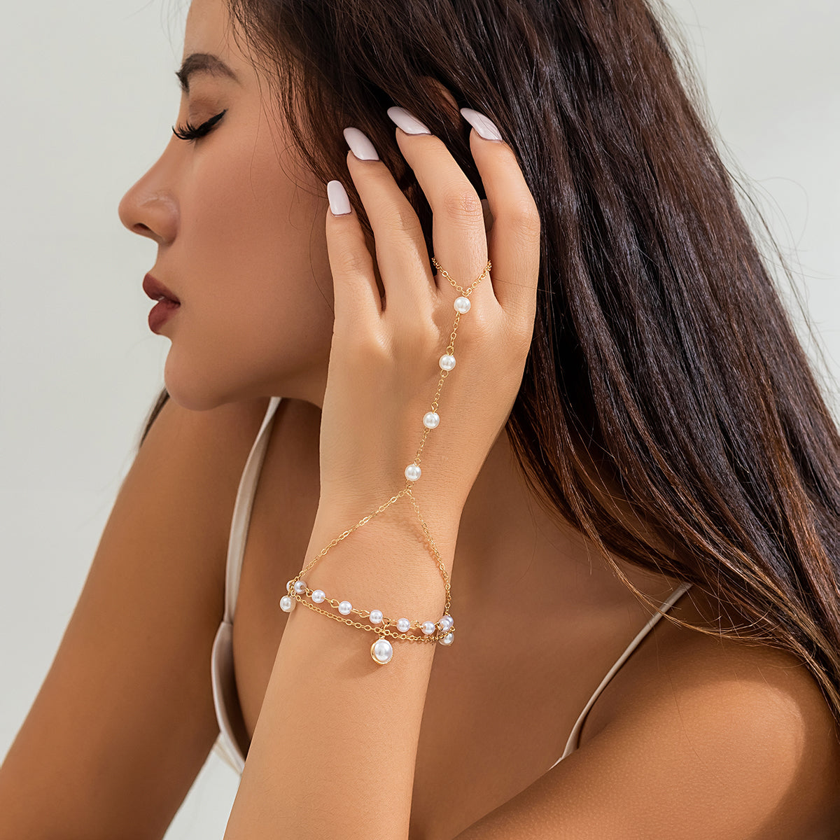 Buy Fashion Pearl Bracelets for Women Teen Girls, 14K Gold Bracelet  Freshwater Pearl Bracelet, Dainty Gold Bracelet Jewelry Gifts, 7